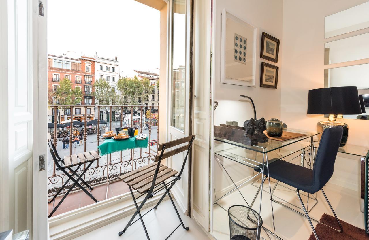 Ferienwohnung Plaza Santa Ana Madrid Exterior foto